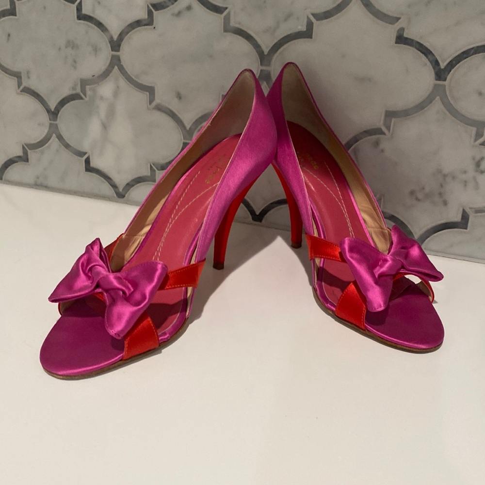 Satin Kate Spade Heels